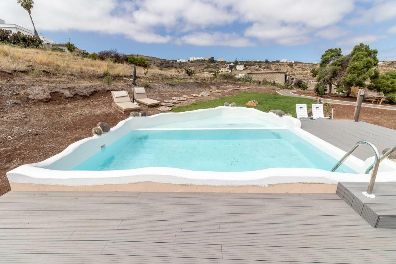 Flatguest Charming House + Pool + Terrace + Views Santa Maria de Guia de Gran Canaria Exterior foto